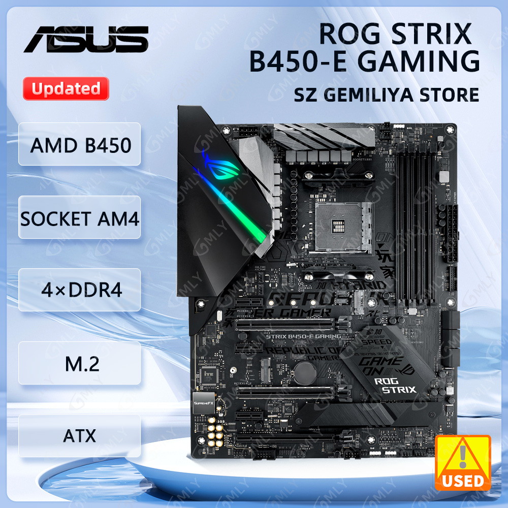 X870E Atx Motherboard - Placa-mãe ASUS ROG STRIX B450-E GAMING