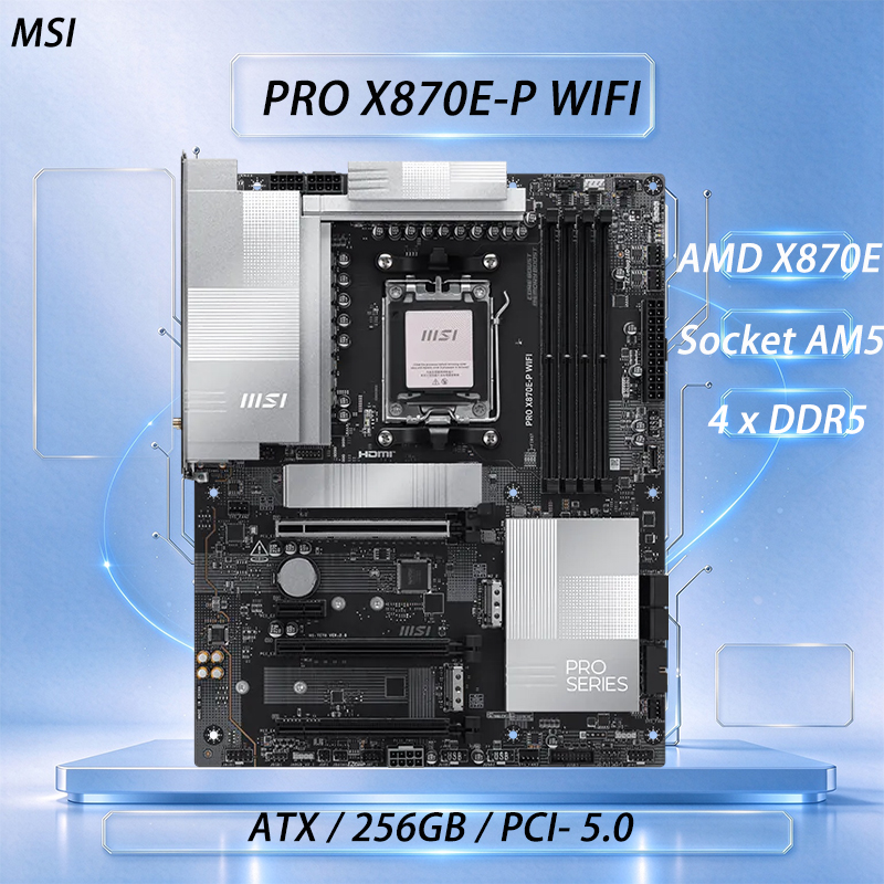 Placa-mãe MSI PRO X870E-P WIFI - X870E Atx Motherboard avaliação e preço