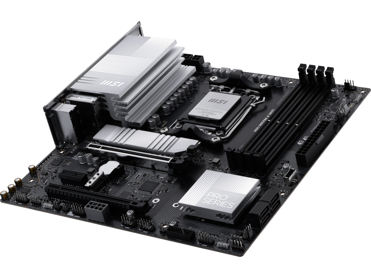 MSI PRO B850M-A WIFI AM5, Wi-F - Am5 Micro Atx Pcie 5.0 Motherboard avaliação e preço