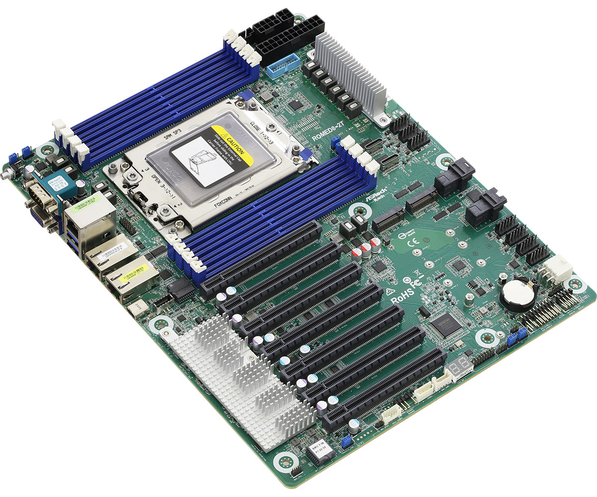 Placa-mãe de servidor ASRock R - Dual Socket Sp3 Epyc Motherboard avaliação e preço